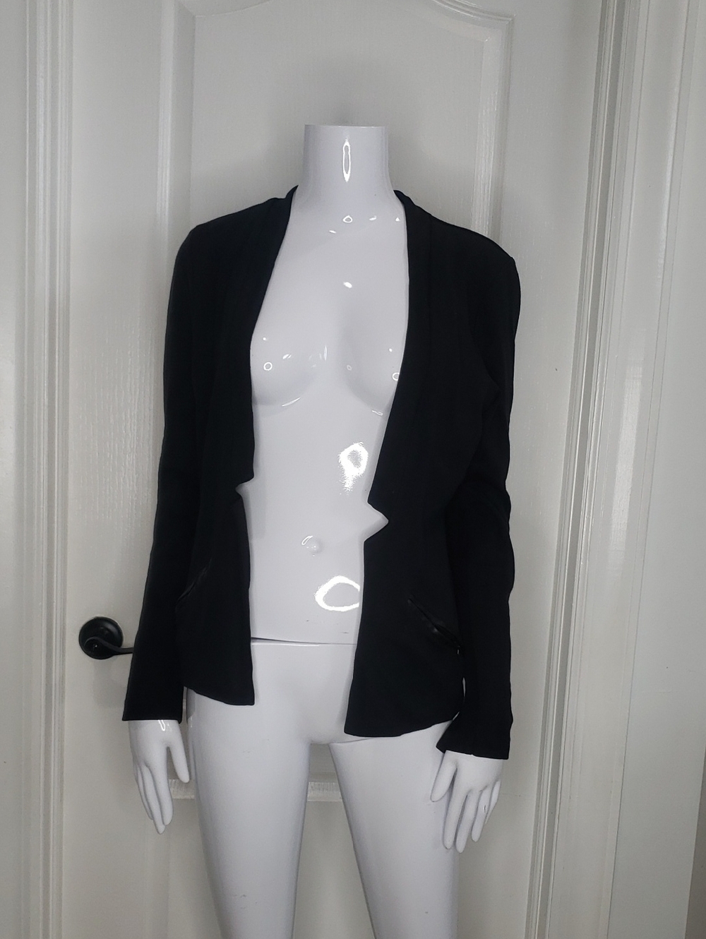Tart Cardigan Blazer Black Size Medium